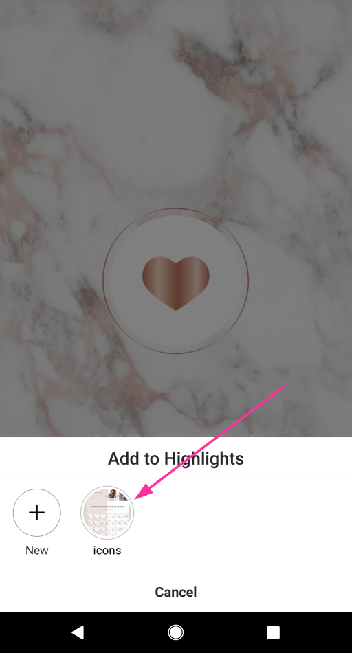 Customize Your instagram Story Covers with Free Icons