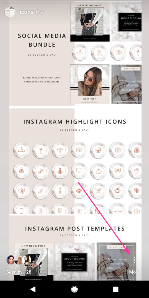Customize Your instagram Story Covers with Free Icons